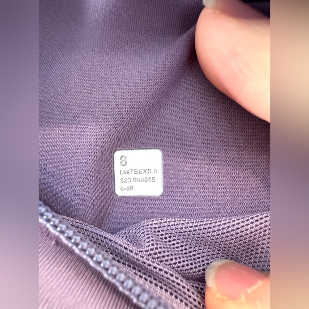 Lululemon Speed Up High-Rise Lined Short 2.5" Purple Ash - Picture 5 of 7